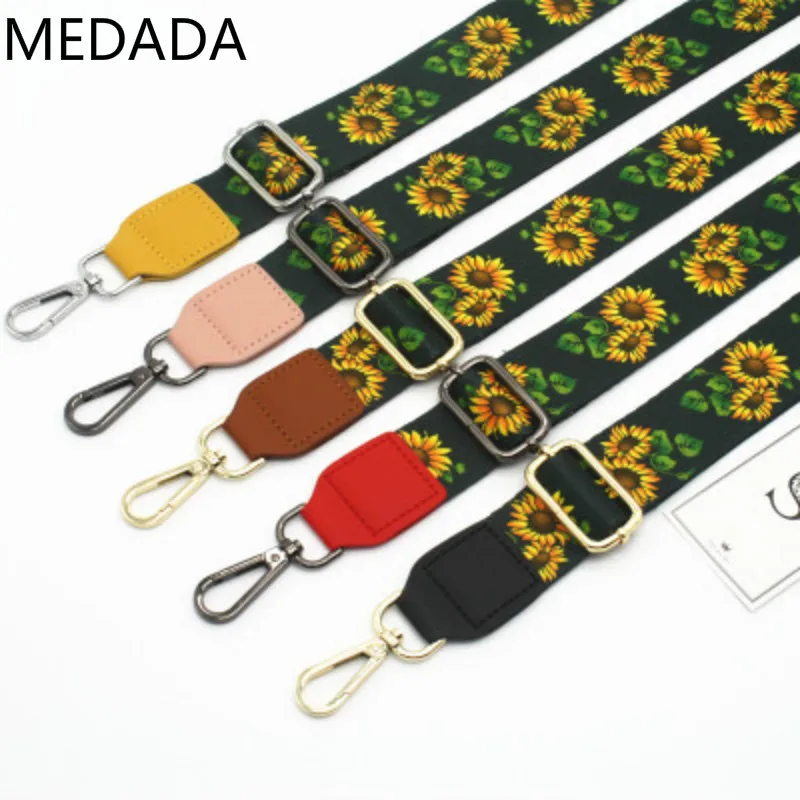 

MEDADA NEW Coloured shoulder strap fittings, single shoulder strap, lady bag adjustable strap wide 3.8cm