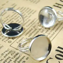 Никель с 16 мм Круглый кольцо База