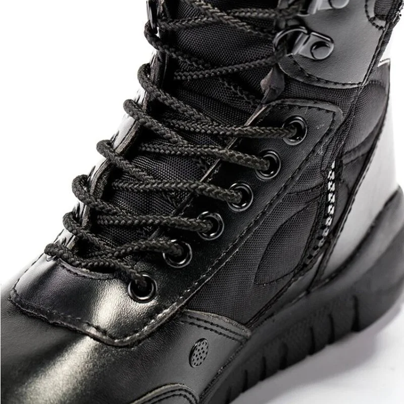 Новинка армейские ботинки мужские тактические и дышащие на молнии East Wolf|boots