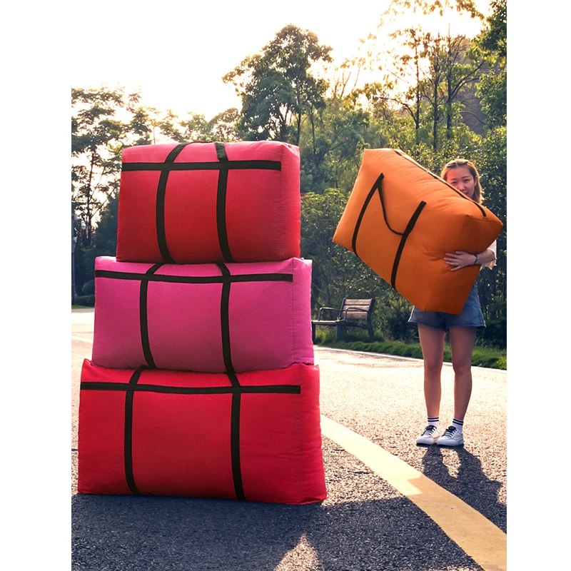 sort out artifact travel bag canvas portable women baggage bag...