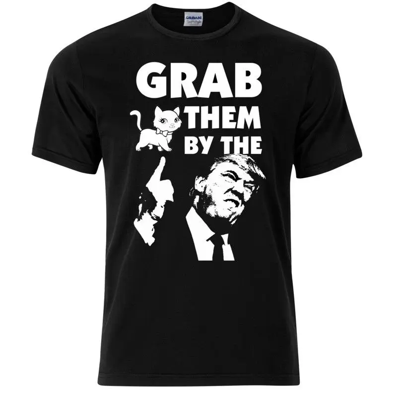 Футболка Дональд Трамп &quotзахватить их по...&quot Siebdruck гр. м | Мужская одежда