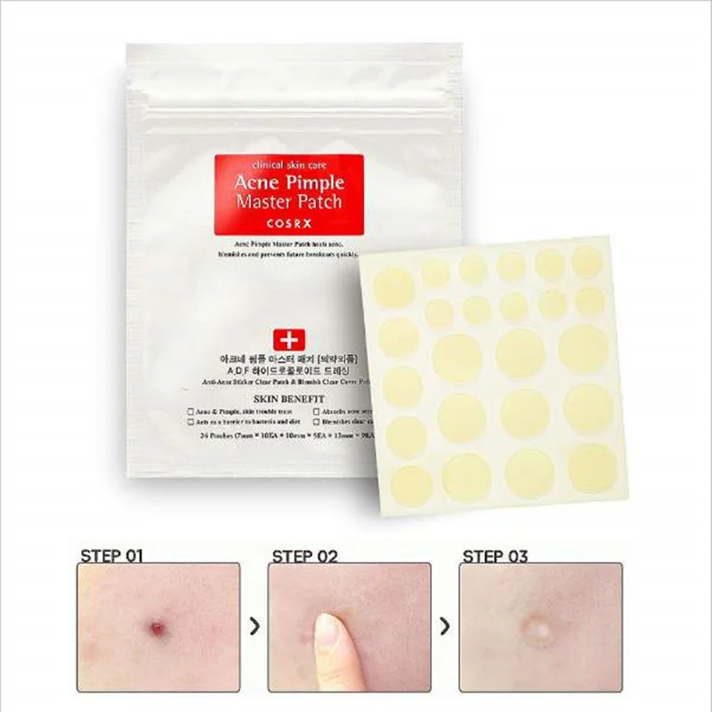 

COSRX Acne Pimple Master Patch 4X24 Patches Face Skin Care Anti Acne Pimple Treatment Blemish Acne Remover Korea Cosmetic