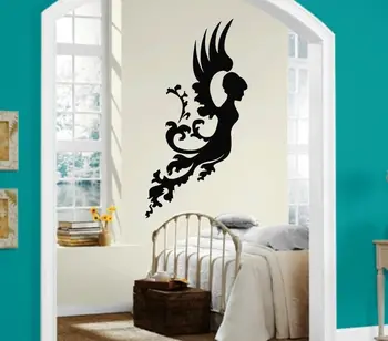 

Wall Stickers Vinyl Decal Angel Wings Women Religion
