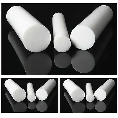 

1 pc New 100mm Long PTFE Teflon Round Rod Bar Dia 16mm