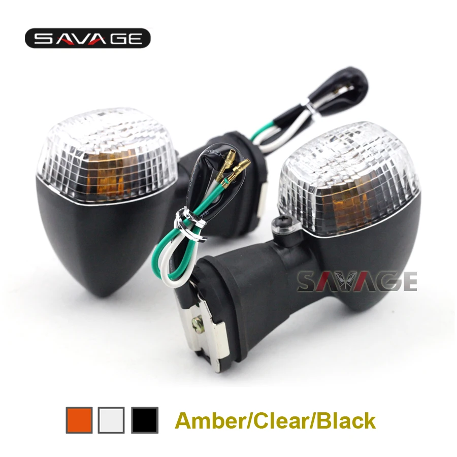 Передние поворотные сигналы для KAWASAKI ZXR 250/400/750 KLE 250/400/500 ZR 7S лампа мотоцикла