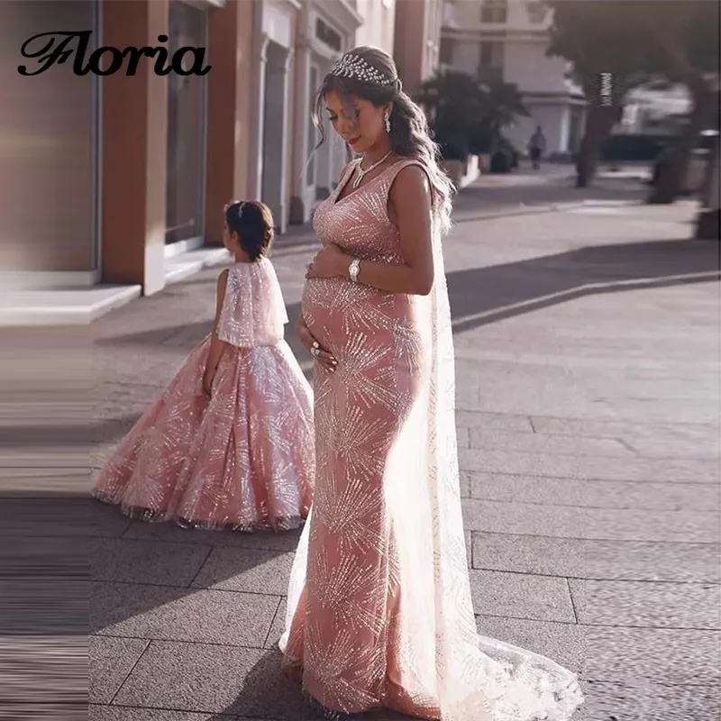 Gorgeous-Flower-Girl-Dress-with-Sparrkly-Appliques-Wrap-For-Wedding-V-Neck-Girls-Pageant-Gowns-Custom (2)