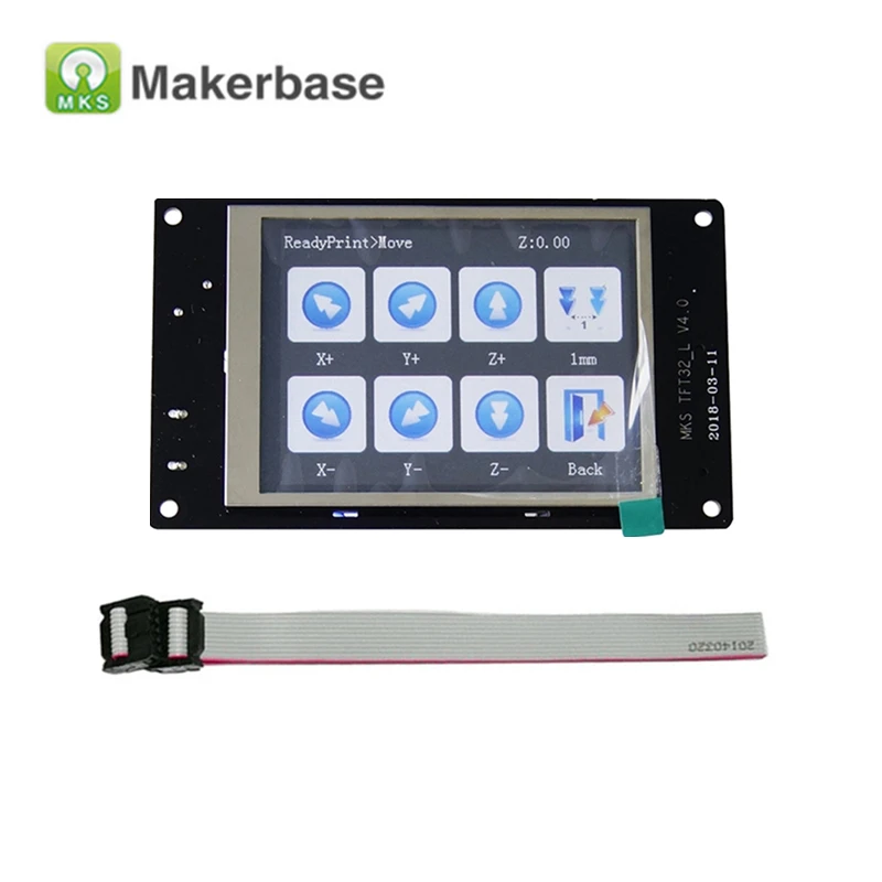 Плата контроллера 3D принтера MKS Gen V1.4 + TFT32 V4.0 совместима с поддержкой Ramps1.4/Mega2560 R3