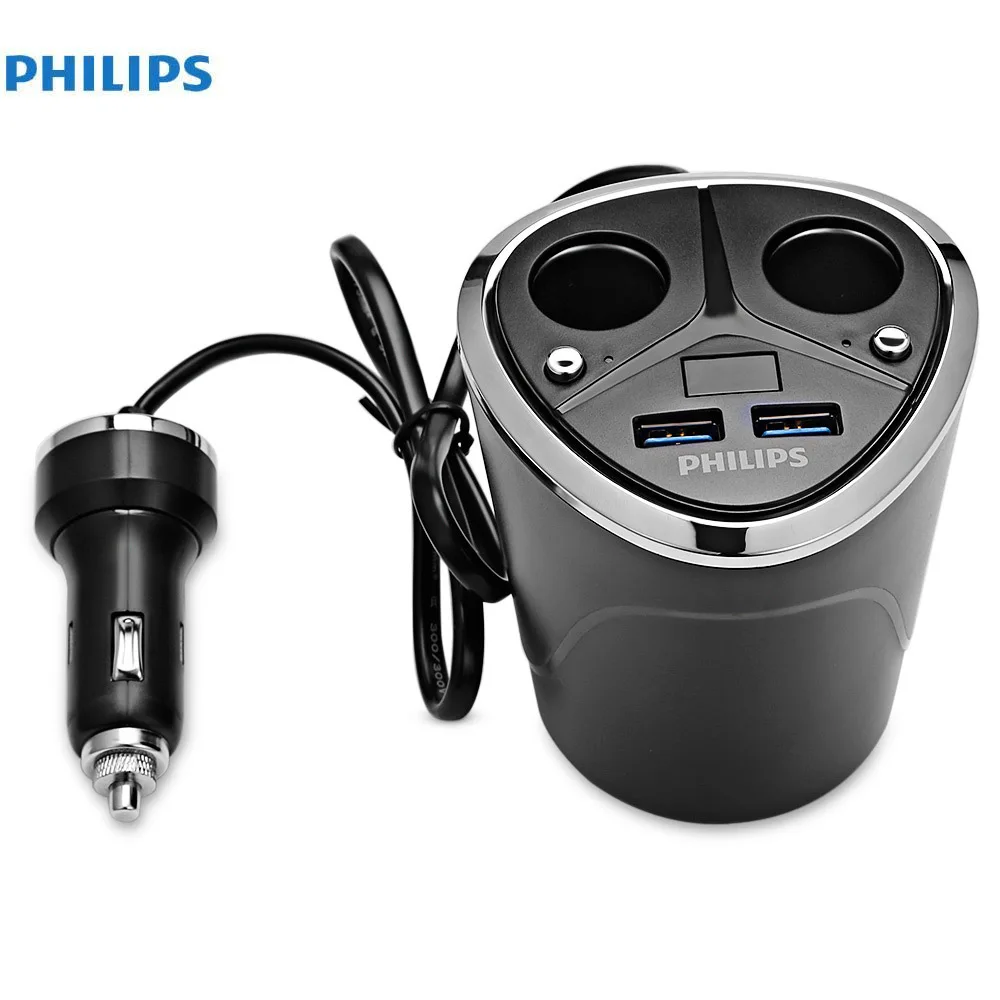 Товар PHILIPS DLP2029 Double USB <b>Car Cigarette Lighter 12V</b> 3.1 ...
