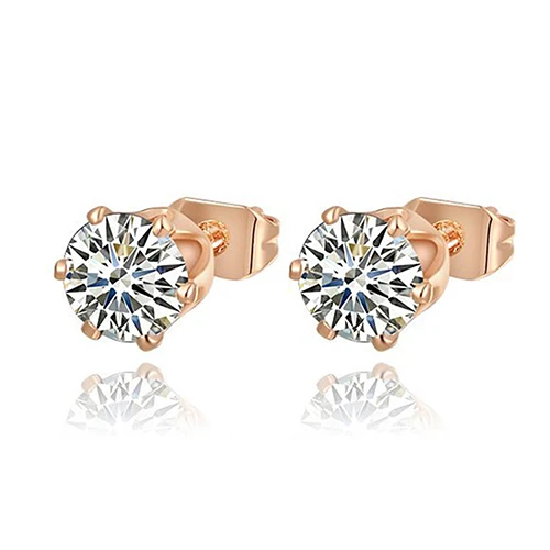 

Bluelans Women's Fashion Crystal Ear Studs Party Wedding Earrings Jewelry