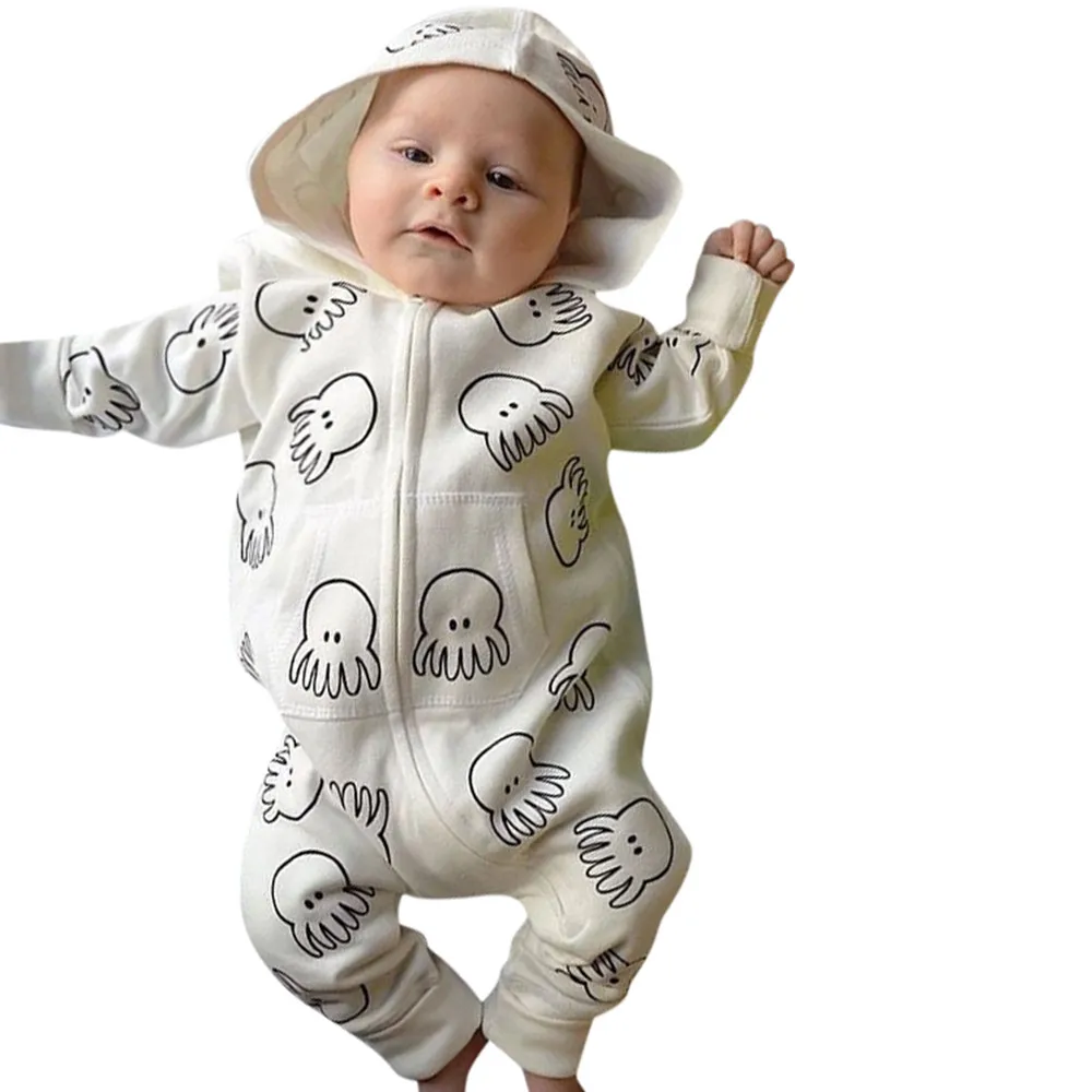 Midbeauty Carrot Newborn Cotton Jumpsuit Romper Bodysuit Onesies Infant Boy Girl Clothes