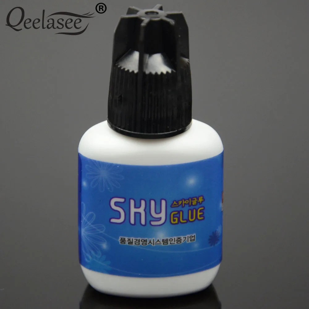 Партия 1/2/5/10 шт. Суперклей для накладных ресниц &quotSky glue&quot: стойкость более 6