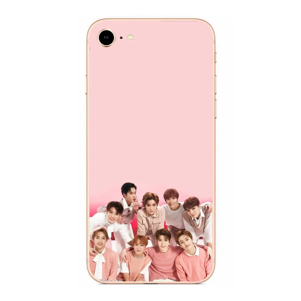 Seracase NCT 127 Kpop Boy group TPU Мягкий силиконовый чехол для телефона iPhone X 10 8Plus 5 5S SE 6 6S 6Plus