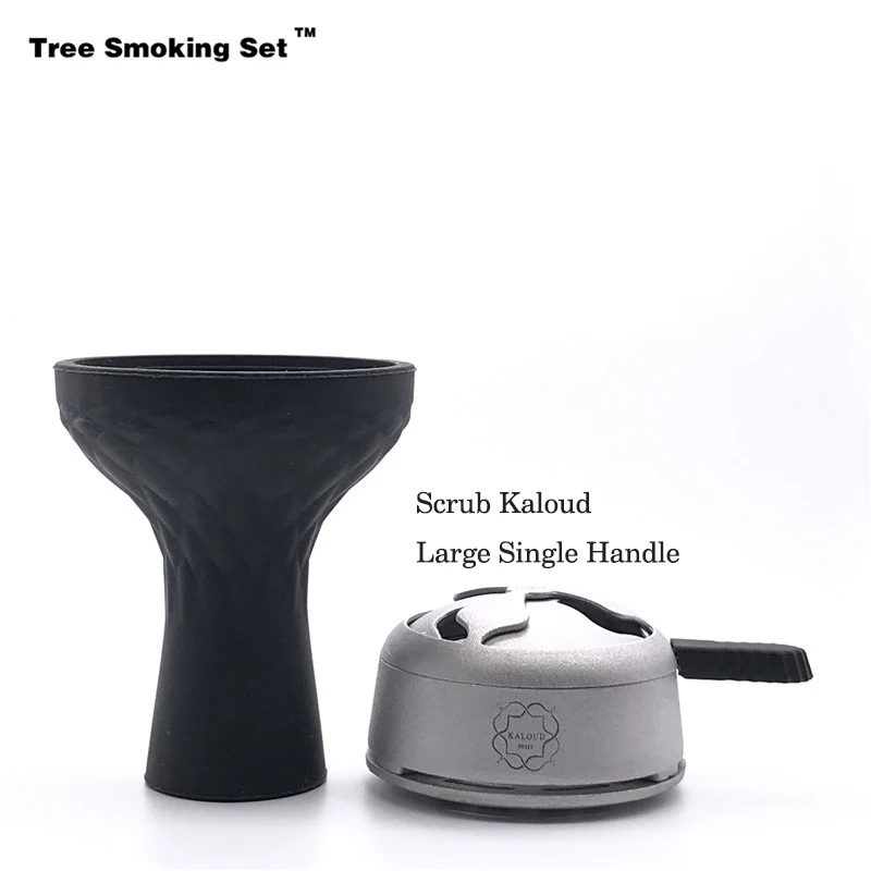 

Silicone Black Bowl Scrub Shisha Kaloud Narguile Nargile Smoking Pipe Shisha Accessories Cachimba Aluminium Cazoleta TWAN0356