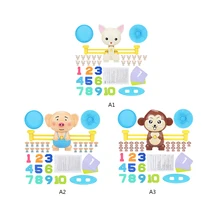 1 набор игра для матча настольная игра обезьяна матч балансировка шкала количество баланс игра милый мультфильм Дети Ранние развивающие игрушки