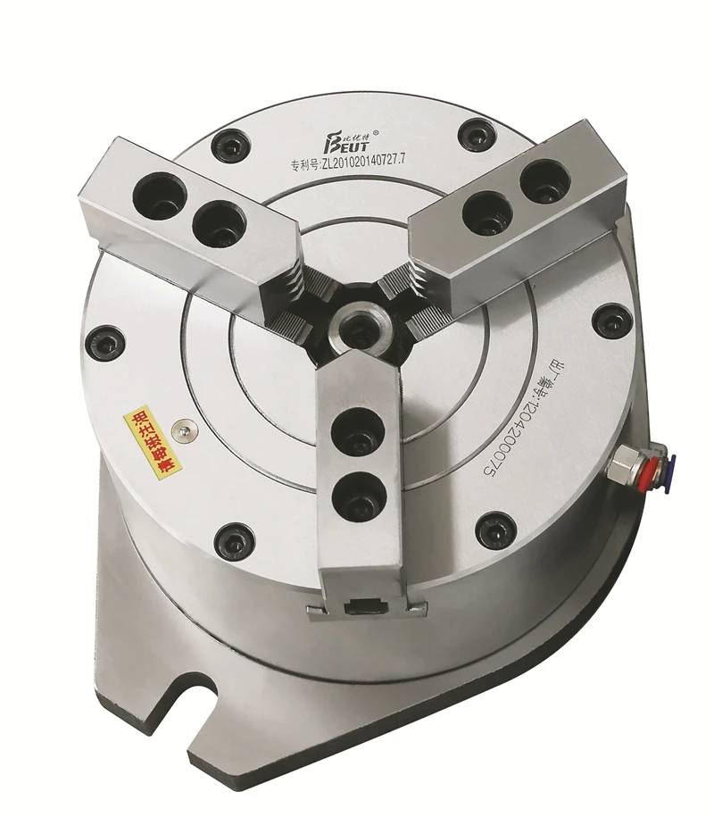 BK200SL Three jaw vertical solid chuck, hydraumatic and air pressure