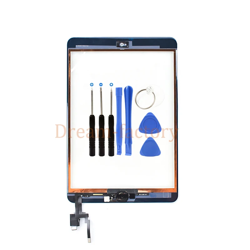 

Touch Screen Digitizer For iPad Mini 3 A1599 A1600 A1601 includes Home Button and IC Chip +Tools