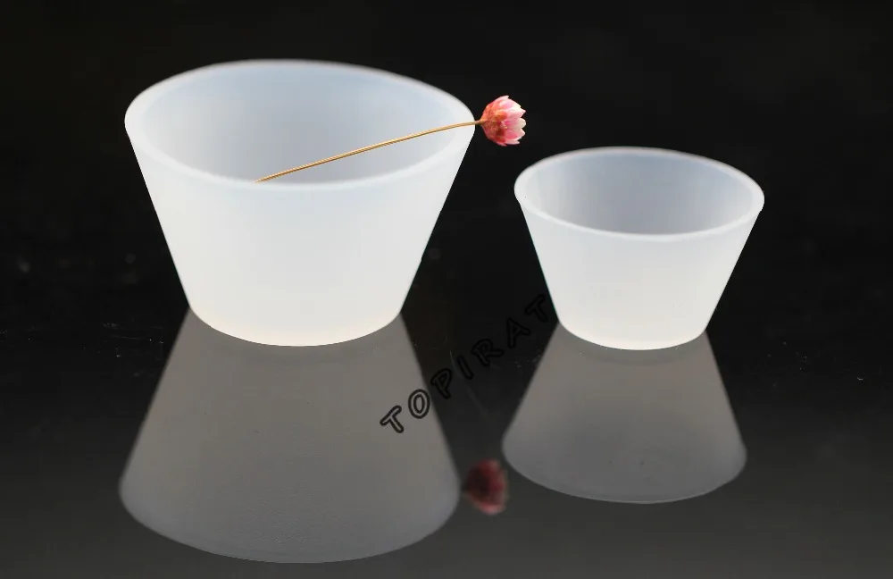 

1PCS Silicone Mold Cup Dispenser DIY Epoxy Resin Jewelry Making Tool Handmade 2 Size