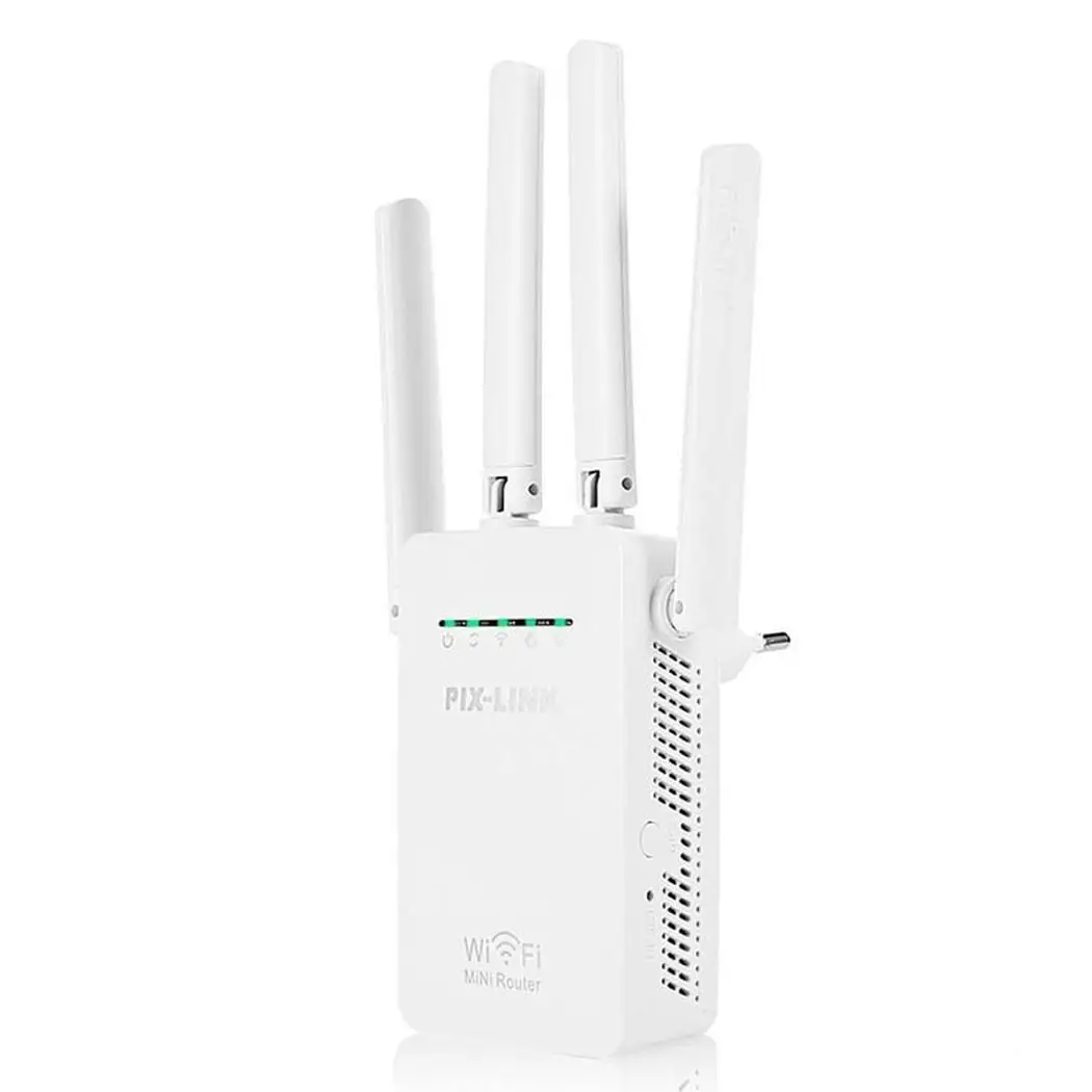 300Mbps Wireless Range Extender WiFi Router 4 Antenna Home Networking Repeater | Компьютеры и офис
