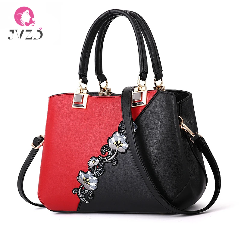

JVZD Fashion Women's Bag, Embroidered PU Leather Messenger Bag, Steel Wool Ball Ornaments, One-shoulder Diagonal Handbag