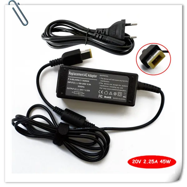 New Laptop AC Power Adapter For Lenovo ThinkPad Helix 370133G N4B33UK 26962BU 26962CU 20v 2.25a Notebook Battery Charger | Компьютеры и