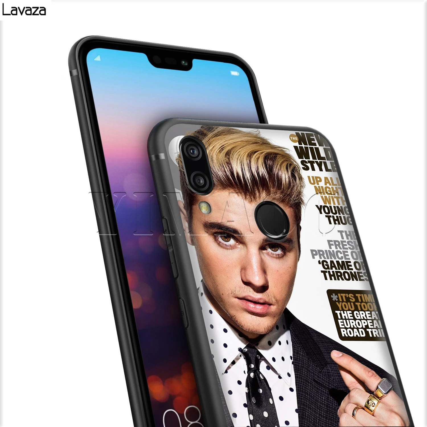 Lavaza Justin Bieber Hot Sale Silicone Case for Huawei Mate Y7 Y9 P8 P9 P10 P20 Lite Pro P Smart Mini 2017 2019