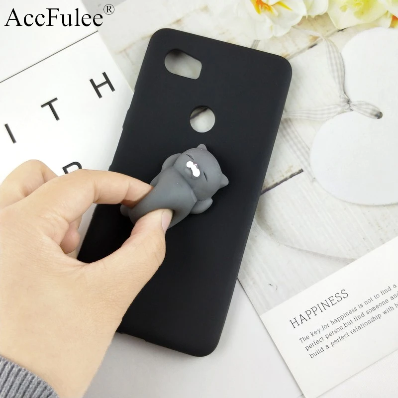 Мягкими 3D игрушки телефон Cat Чехол для Google Pixel 5 XL 4A 3A 4 2 Pixel2 3 3XL любящее сердце