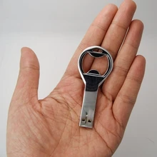 Логотип индивидуальные подарки USB 128 ГБ 256 ГБ 512 ГБ флэш-накопители, открывалка для бутылок флешки 8 ГБ 16 ГБ 32 ГБ мини-диск на ключ памяти 64 ГБ
