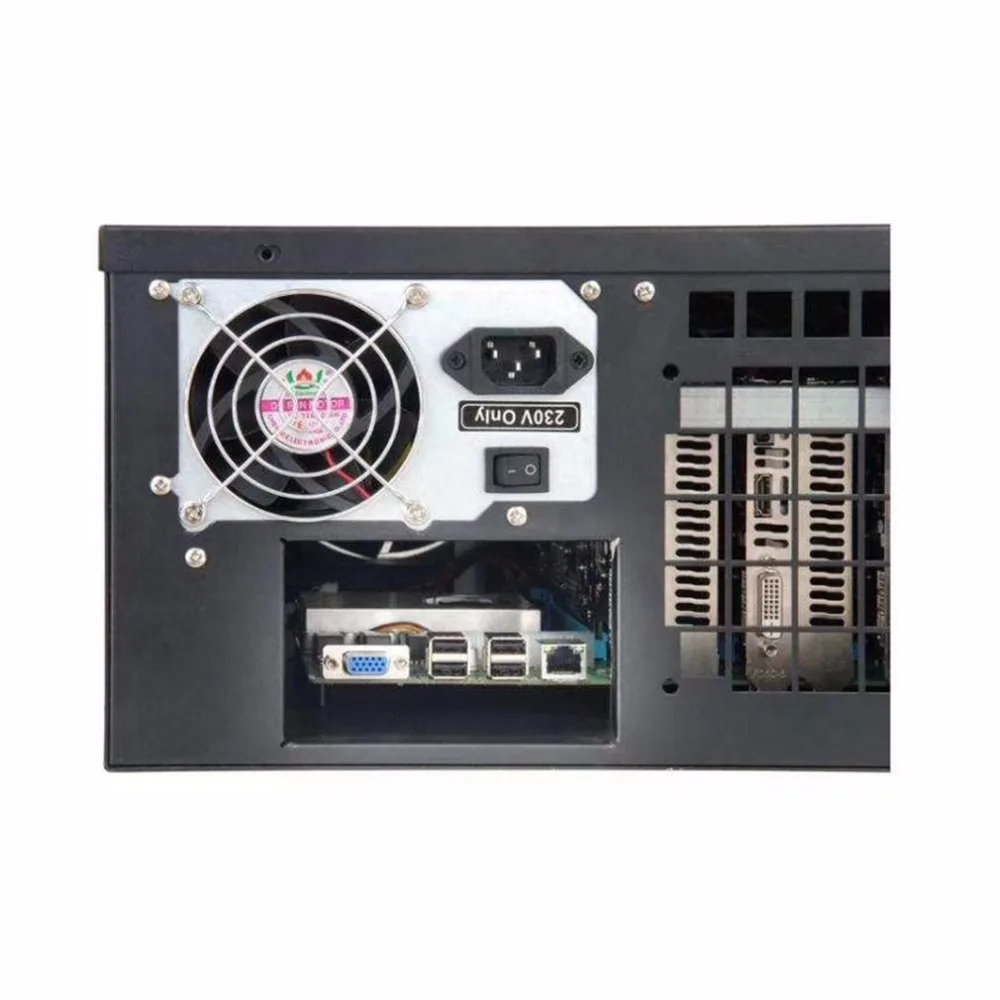 Professional Mining Machine Systems 8PCI-E 4GB DDR4 M.2 60G SSD RJ45 Gigabit VGA USB2.0 BTC IC6S Board With 4 Fans Professional Mining Machine Systems 8PCI-E 4GB DDR4 M.2 60G SSD RJ45 Gigabit VGA USB2.0 BTC IC6S Board With 4 Fans