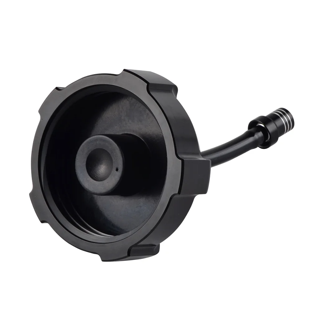 Automotive CNC Gas Fuel Tank Cap Cover With Breather Valve Air Vent