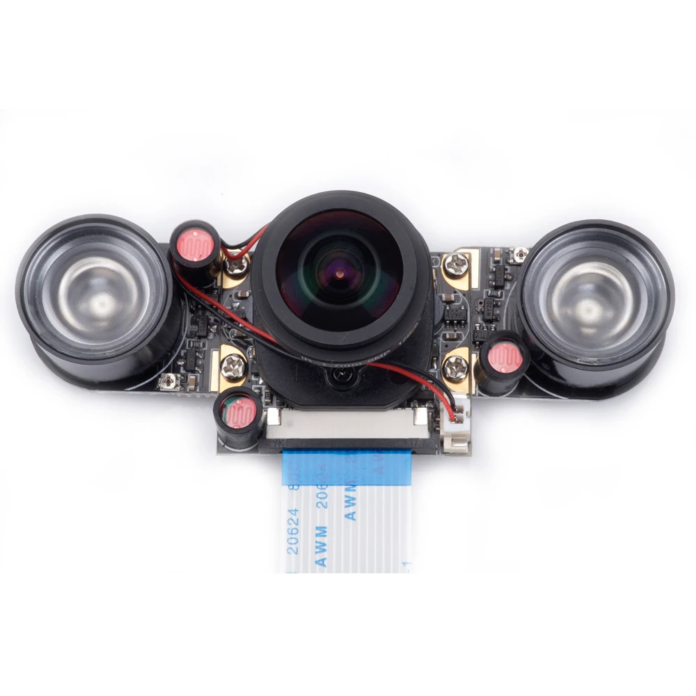 Raspberry Pi 3 Model B+ IR-CUT камера с фокусным расстоянием 175 градусов, настраиваемая камера ночного видения с автоматическим переключением для Raspberry Pi 3/2
