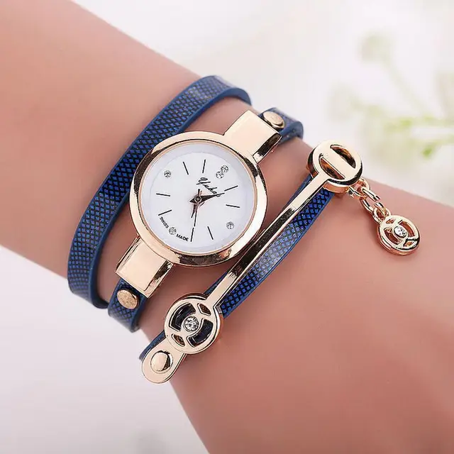 FANALA Watch Women Fashion Multi Layer Wristwatch Synthetic Leather Quartz Watch FANALA Watch Women Fashion Multi Layer Wristwatch Synthetic Leather Quartz Watch