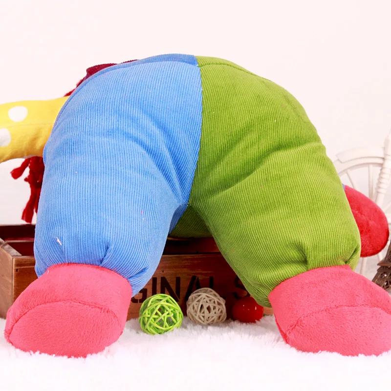 New The Joker Clown Plush Toys Cute Cartoon Favor Clown Soft Stuffed Dolls Baby Kids Sleeping Comfort Doll  Party Xmas Birthday Gift 50cm  (4)