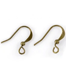 DoreenBeads, сплав, серьги, компоненты, фурнитура для серег, Twist, античная бронза, 16 мм(5/") x 12 мм(4/8"), 40 шт., новинка