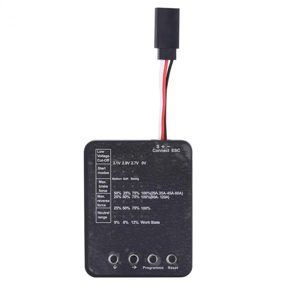 

RC Car Toy Programming Card for Electronic Speed Controller Remote Control Accessory RC Car Program Card For ESC