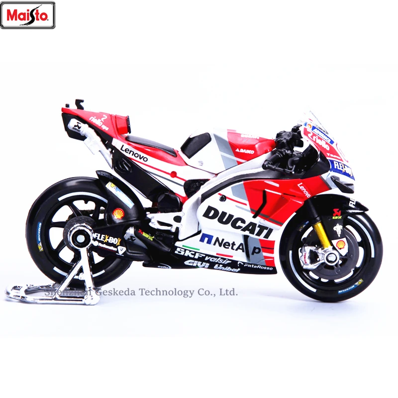 Оригинальная Авторизованная модель мотоцикла Maisto 1:18 Yamaha 2018 Champion Team Racing Silvardo из