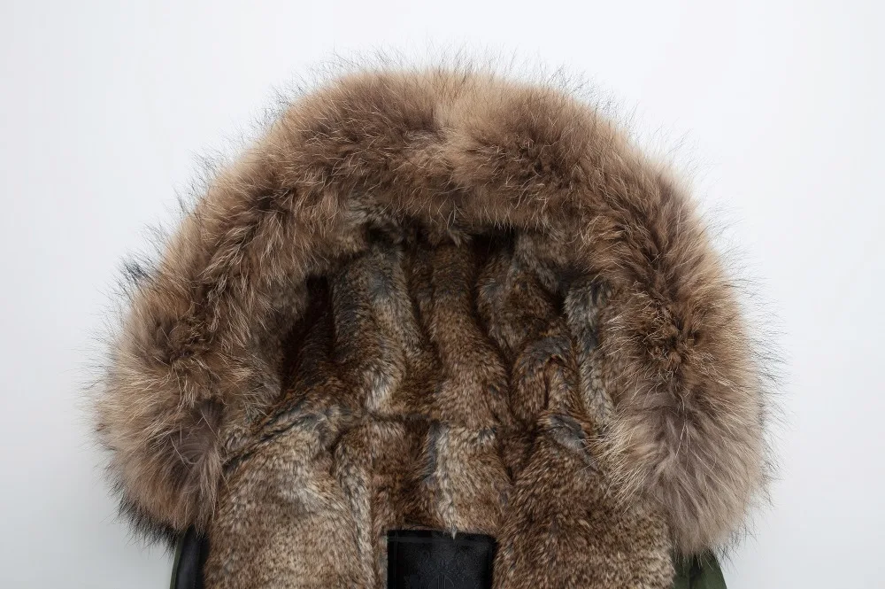 Мужское длинное пальто из искусственного кроличьего меха, модное мужское длинное пальто с воротником из натурального меха кролика, зимнее пальто