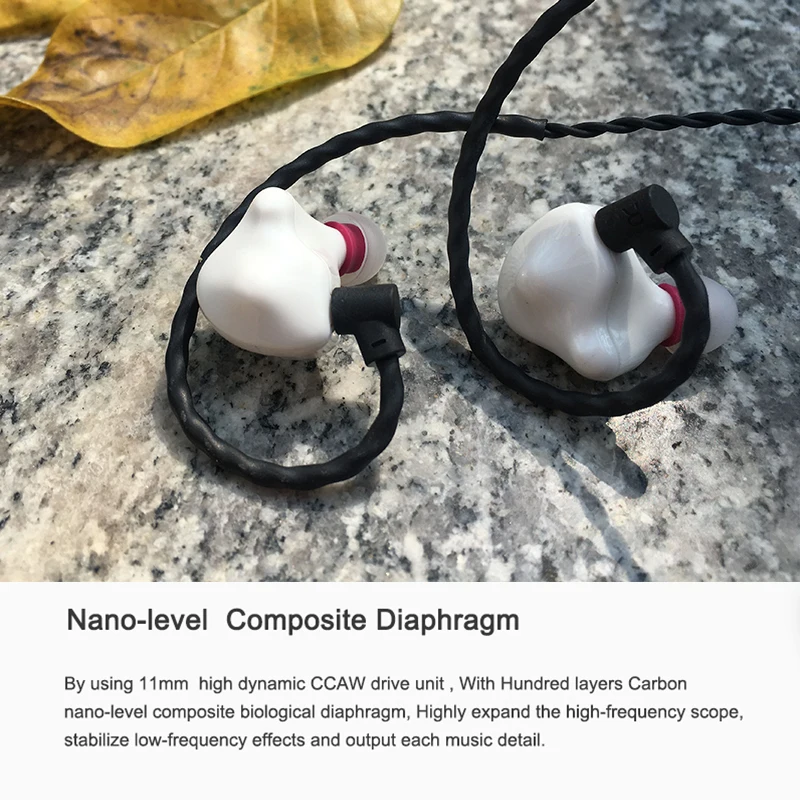 Внутриканальные наушники VSONIC VS3 ICEBERG HiFi с динамическим драйвером и съемным