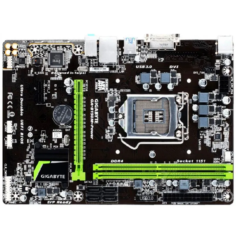 

For LGA1151 For Gigabyte GA-B150M-power Original Used Desktop B150 Motherboard B150M-power DDR4 USB3.0 SATA3