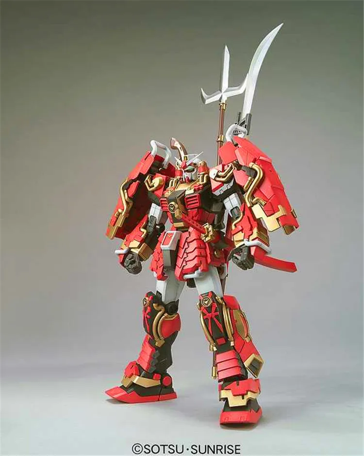 Bandai Gundam MG 1/100 Shin Musha мобильный костюм Сборная модель наборы фигурки пластмассовые игрушечные модели