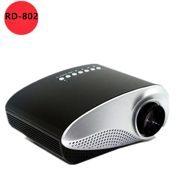 

WHOLESALE mini LED projector H60 Home Theater Support HDMI VGA AV Portable Projector For Video Games TV Movie WHOLESALE