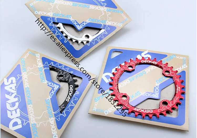 

HOT MTB/XC-AM DECKAS BCD104 32/34/36/38T chainring/Chain Ring/crankset plate-up grade parts
