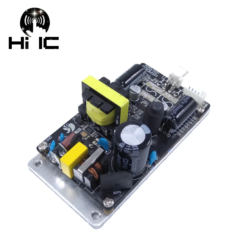 HIFI TPA3116 моно цифровой усилитель мощности плата 2*50 Вт переключатель питания