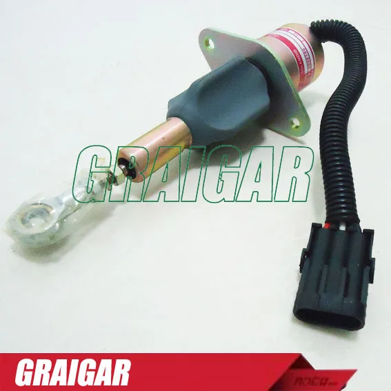 

12V Diesel Fuel Shut off Solenoid 3928160 Shut Down Solenoid Valve Stop