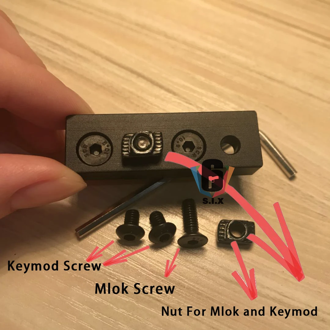 Softair держатель тактического фонаря Mlok Keymod опрокидывания светильник крепление для Surfire M300 светильник M600 вспышка светильник M300V M600V M600B