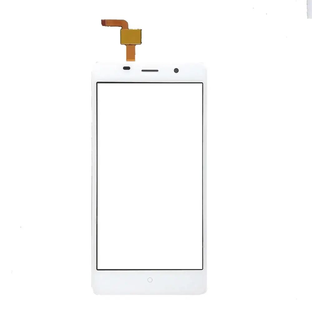 Черный и белый/золото 5 дюймов защитное внешнее Переднее стекло для Leagoo M5 Сенсорный экран Сенсорная панель Объектив Замена m 5+ Инструменты - Цвет: Белый