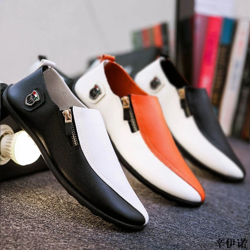 Cheap Spring Men's Shoes Casual Moccasins Men Loafers Shoes Luxury Brand Breathable Chaussure Homme Flat PU Leather Shoes Male Cheap Spring Men's Shoes Casual Moccasins Men Loafers Shoes Luxury Brand Breathable Chaussure Homme Flat PU Leather Shoes Male