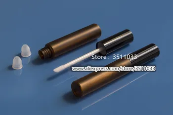 

50pcs 100pcs Plastic Frosted Brown Lip Gloss Container Cosmetic Paint Oil Container DIY Makeup Lip Gloss Refillable Bottle Tube