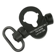 Высокое качество Трой двойные боковые Конец пластины гибкие QD слинг Крепление толчок боты адаптер Черный, пригодный для M4 M16 Airsoft