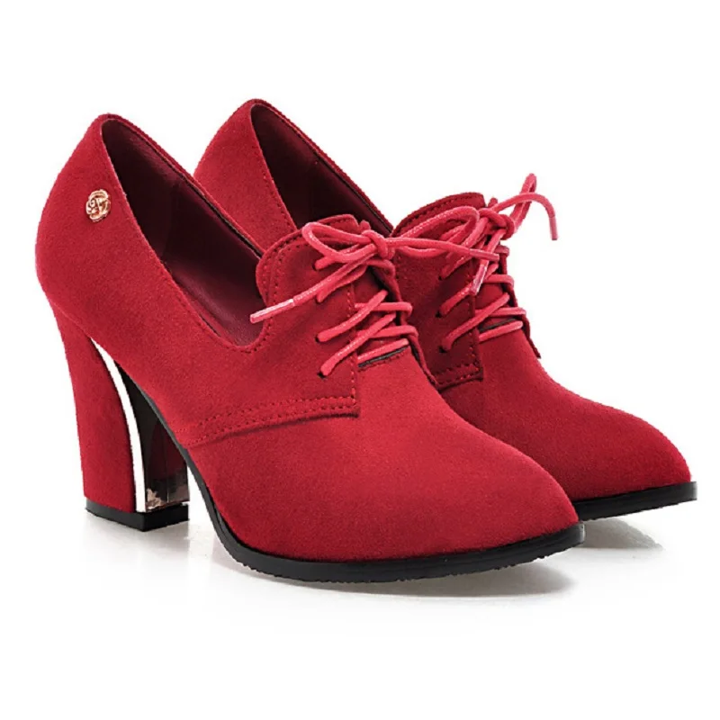 Womens Retro British Brogue Chelsea Oxford Shoes Women