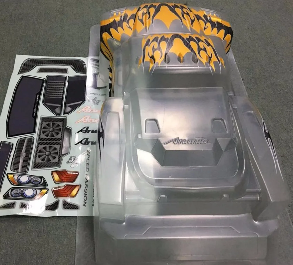 Корпус кузова Hpi Racing для автомобилей HPI Blitz лакокрасочный корпус 1/10 короткий ход 727